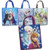 New Disney FROZEN 4 pc Shopper Tote Bags 4 Designs Elsa Anna Sven Olaf  Reusable