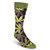 K.Bell Men's 2 pairs Crew Socks Shoe Size 6.5-12 Fun Novelty POT LUCK Green Weed