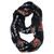 New NFL CINCINNATI BENGALS Sheer Infinity Scarf Official Licensed Black gift