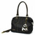 New Chala LASER CUT TOTE Crossbody PU Bag Black X-Large Convertible PANDA Bear