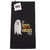 New Set of 4 Mud Pie Halloween WAFFLE Towels GHOST & WITCH White Black Decor