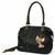 New Chala LASER CUT TOTE Crossbody Bag Black X-Large Convertible CHIHUAHUA Dog