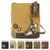 Chala Messenger Patch Crossbody Brown Bag Canvas w/ Coin Purse Dog SCHNAUZER