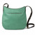New Chala Messenger Crescent Crossbody Purse Bag Pleather DRAGONFLY Teal Green