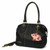 New Chala LASER CUT TOTE Crossbody PU Bag Black X-Large Convertible PIG6 Key fob