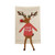 New Set 3 Mud Pie Holiday CHRISTMAS CHARACTER DANGLE LEG TOWELS Decor Red gift