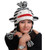 New Animal Face Hat White Black STRIPED MONKEY  Beanie Winter Ski Cap ADULT Gift