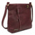 New Chala LASER CUT Crossbody Messenger Bag  Convertible Plum Purple MINI BIRD