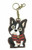  New Chala Sweet Tote Pewter Grey Gray Crossbody Shoulder Bag BOSTON TERRIER Dog