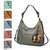  New Chala Sweet Tote Pewter Grey Gray Crossbody Shoulder Bag HORSE Hobo gift