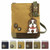 Chala Purse Patch Crossbody Brown Bag Canvas Messenger BULLDOG Dog gift