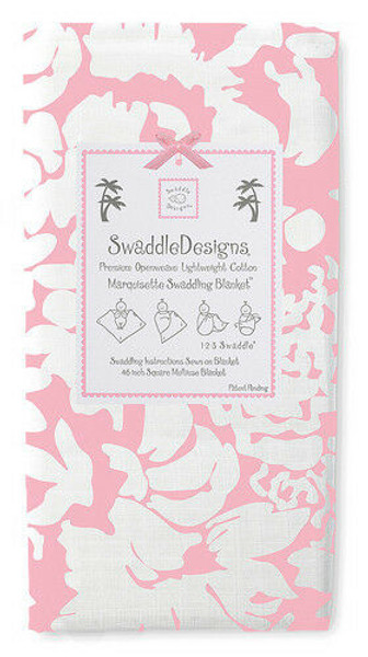 New SwaddleDesigns Marquisette  Swaddling Blanket LUSH PINK  Baby Girl gift