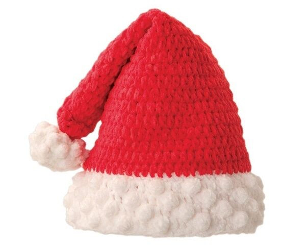 San Diego Hat Red SANTA cap Soft Chenille 1-2 yrs, 12-24 months Holiday Photo 