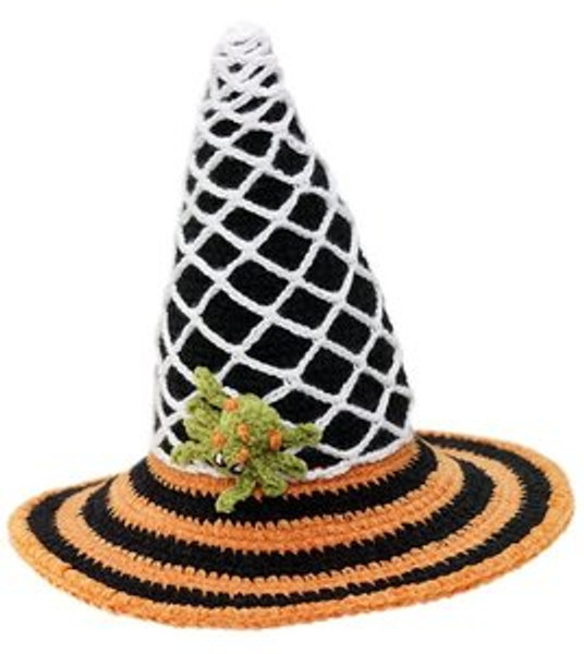 San Diego Hat Co. Halloween COBWEB WITCH 1-2T,2-4T