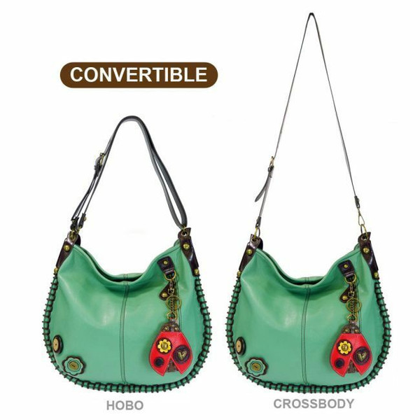 Neuf Chala Convertible Hobo Grand Sac Fourre-Tout Coccinelle Vegan Cuir