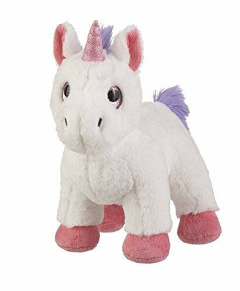 New Baby Ganz Radiance Light Up UNICORN with Chime White 10 inches gift Unisex