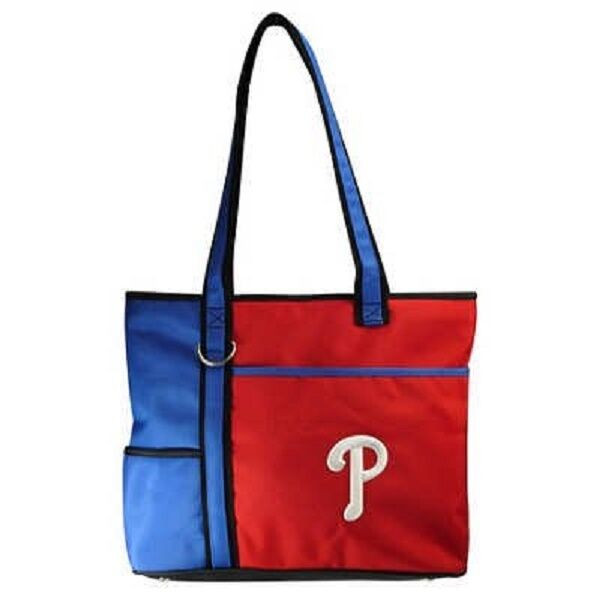 New MLB Carryall Gametime  Tote Bag Purse Licensed PHILADELPHIA PHILLIES gift