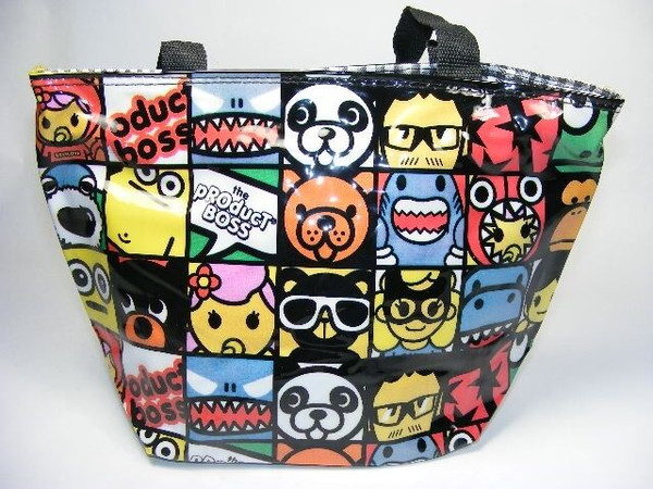 Newr TOTORO Domo, BOSS etc. Anime Small Zip Tote Lunch Toy Bag Gift Kawaii 60159