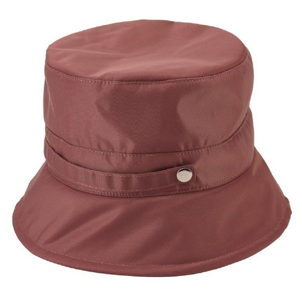 New Bucket Rain Hat Spring Summer Fall Travel Adult  Packable gift BLUSH PINK