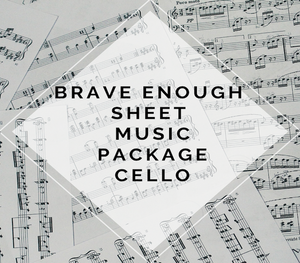 CELLO Brave Enough Album Sheet Music Package