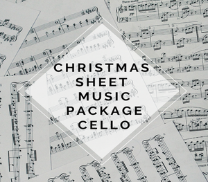 CELLO Ultimate Christmas Sheet Music Package 