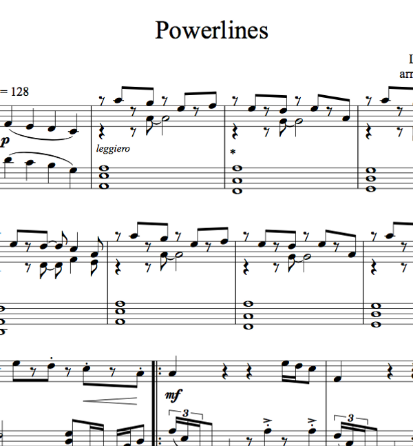 PIANO Brave Enough Sheet Music Package