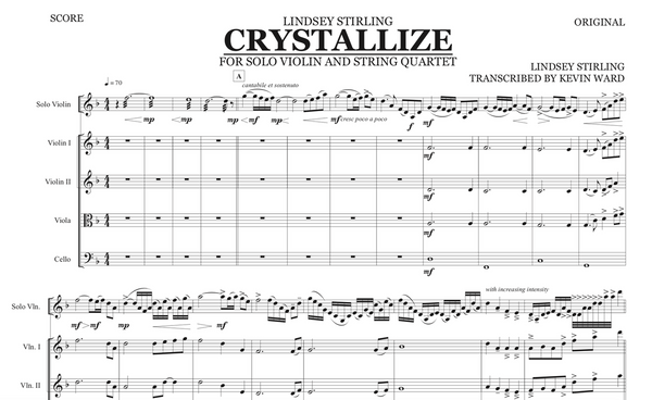 String Quartet + Solo Crystallize w/ KARAOKE