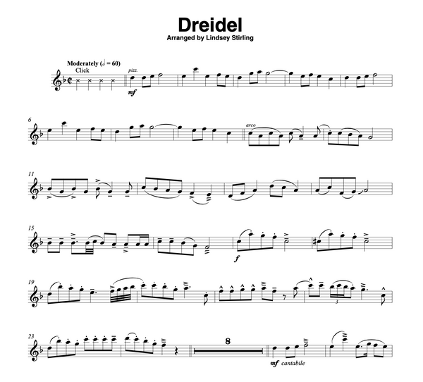 Dreidel Sheet Music