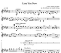 Lose You Now Sheet Music 