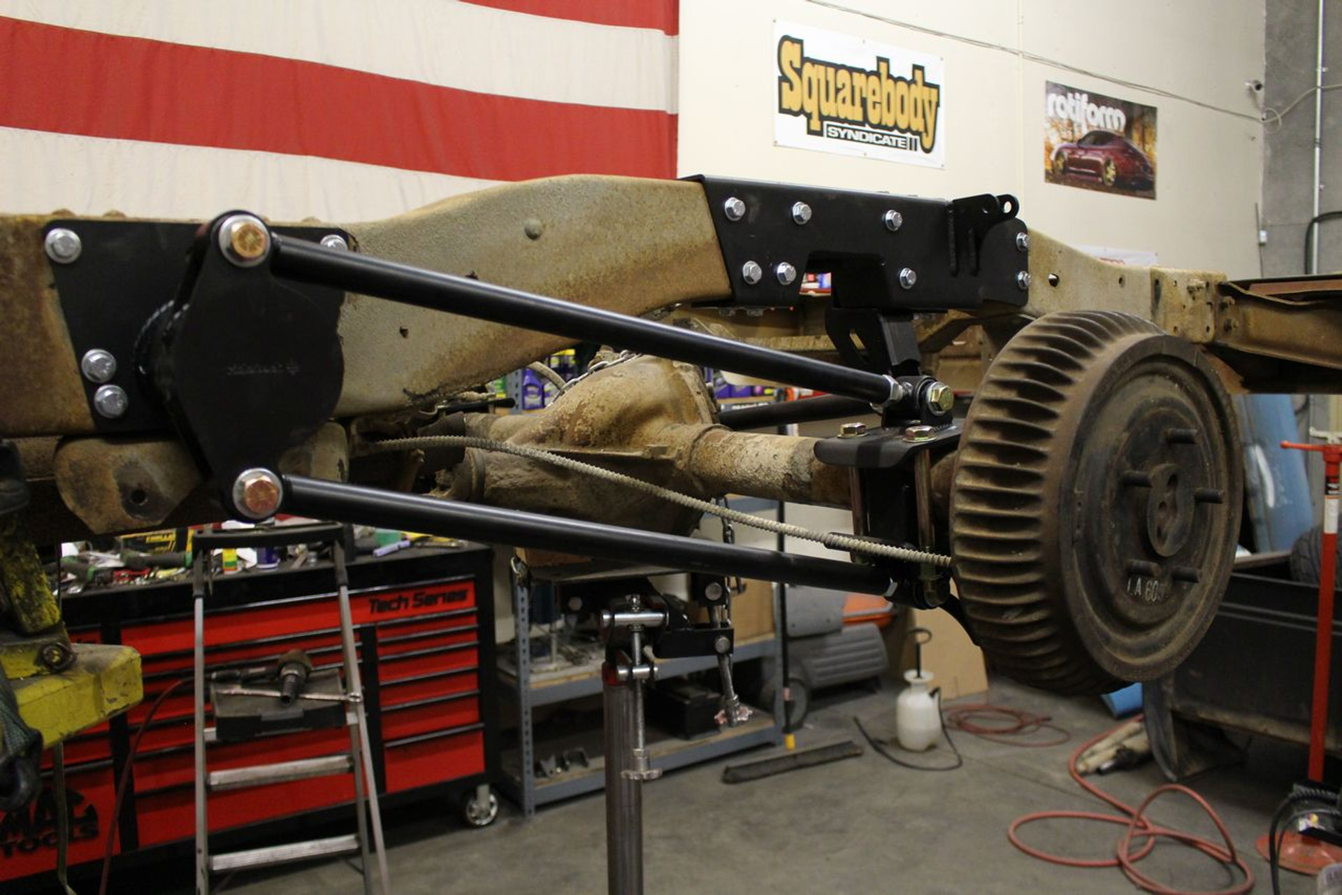 Chevrolet C10 19731987 RideTech BoltOn 4Link System Ridetech Part