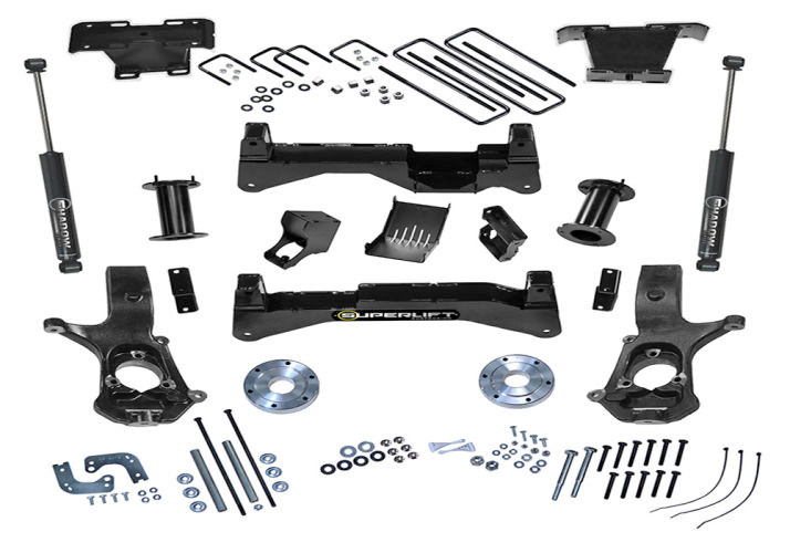 GMC Sierra 1500 20142018 8" Superlift Lift Kit Suspension Shop