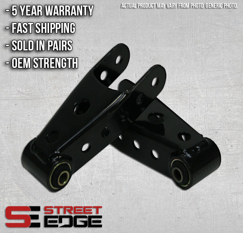 Ford F-150 2004-2014 Street Edge Rear 2" Drop Shackles