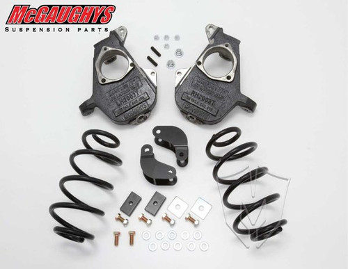 Chevrolet Avalanche HD Shocks 2007-2014 2/3 Deluxe Drop Kit - McGaughys Part# 30009