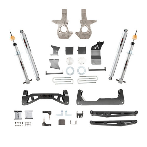 Chevrolet Silverado 1500 2007-2013 4wd Belltech 7-9" Lift Kit