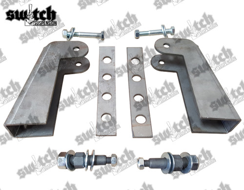 Front Shock Relocator Brackets for Loop / Loop Shocks