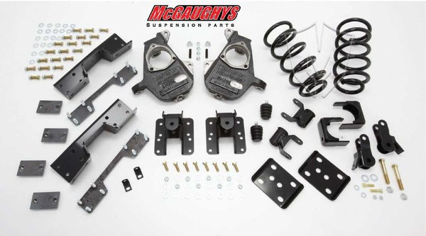 Chevrolet Silverado 1500 Standard Cab 2007-2013 4/6 Deluxe Drop Kit - McGaughys Part# 34035