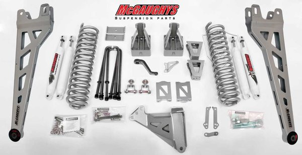 Ford F350 4wd 2005-2007 8" Lift Kit W/Shocks Phase II - McGaughys Part# 57337