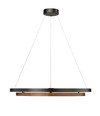 Du-Ring Black & Barn Wood Duo 30 Inch Integrated LED Ring By Modition With Bonus LED Module Included