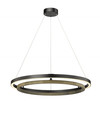 Du-Ring Black & Gray Wood Duo 30 Inch Integrated LED Ring By Modition