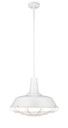 P427-18WHGL(White with Gold In-Shade)
3 Light, Removable Cage, Extendable