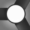 Versa 55" Smart Ceiling Fan with Alabaster Lens By Mirage Lighting Fans