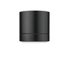 Crescent 6" 5CCT LED Flush Mount w/Replaceable LED Module Frosted Glass by Modition Lighting