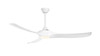 Woodern 60" Matte White Smart Ceiling Fan By Mirage Fans