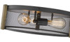 3-Light Multi-Finish Flush Mount by Mirage Lighting Lighting