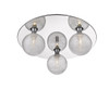 Christeline 3-Light Flush Mount By Mirage Lighting