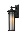 A photo of the Brunswick Oil Rubbed Bronze Small Outdoor Wall Mount By Mirage Lighting