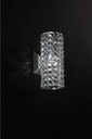 A photo of the Glitzy Long Wall Sconce By Mirage Lighting