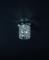 A photo of the Glitzy Small Flush Mount By Mirage Lighting