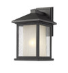 Double Glass Outdoor Wall Light by Mirage Lighting 4701M-BK