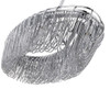 Swirl 35.80" 12-Light Oval Chain Pendant By Mirage Lighting